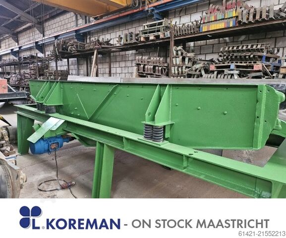 Schwingrinne Hazemag 6000-1150 Test Vibrating Chute Hazemag 6000-1150