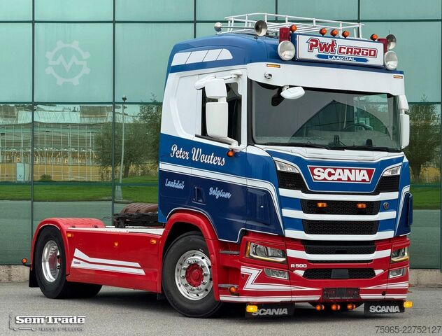 Standard tractor unit SCANIA R500 NGS EURO 6 RETARDER FULL AIR 4-POINTS AIRSU
