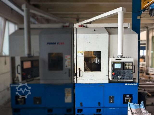 Vertical lathe Daewoo Puma V 550