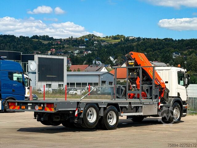 Tow truck SCANIA P 420* PLATFORM 6,80m * PK 29002+FUNK * TOP