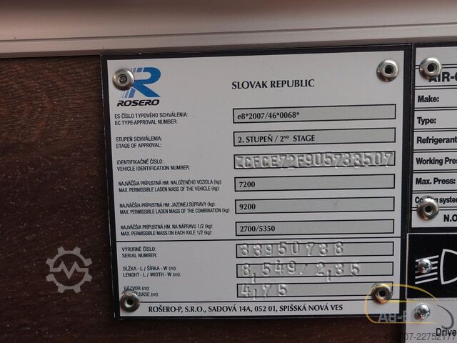 Motor coach IVECO Rosero First Busworld Edition 31 Sitze Euro 6