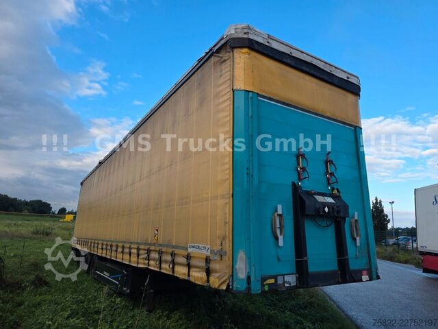 Open semitrailer with tarp SCHWARZMÜLLER Mega / German / neutrale Plane