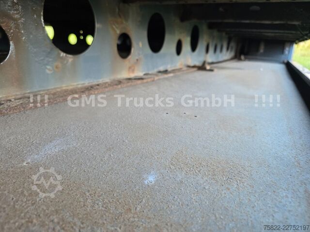 Open semitrailer with tarp SCHWARZMÜLLER Mega / German / neutrale Plane