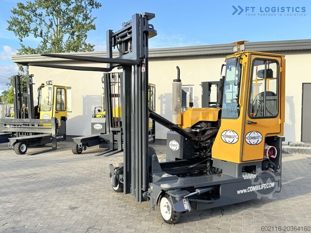 Four-way forklift Combilift C3000 GAS DUPLEX 4500 FREE LIFT CABIN