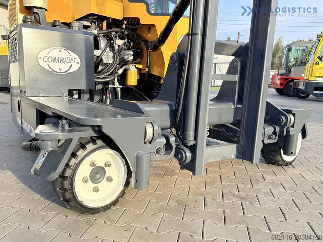 Four-way forklift Combilift C3000 GAS DUPLEX 4500 FREE LIFT CABIN