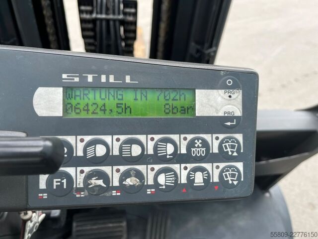 Electric 4-wheel forklift Still R60 50/ Containerfähig/ Freihub / 3+4Ventil/ 80% B