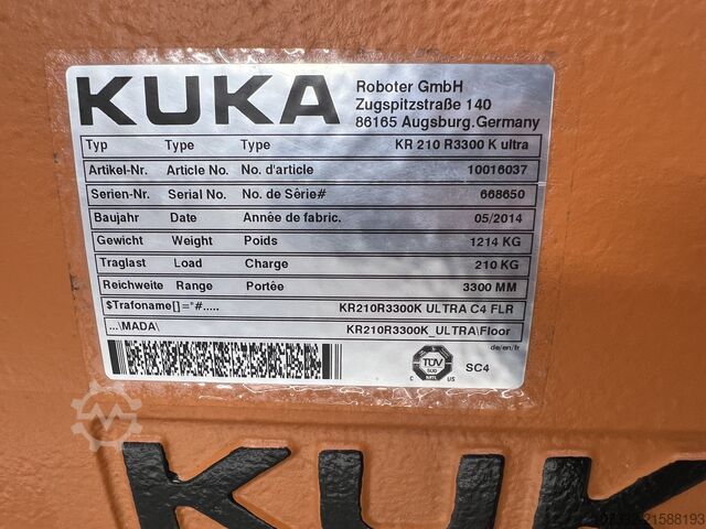 Industrieroboter KUKA KR 210 R3300 k ultra