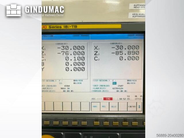 Horizontal-Drehmaschine DAEWOO PUMA TT 2000 SY