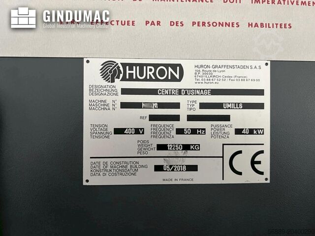 Universal-Bearbeitungszentrum Huron UMILL 6