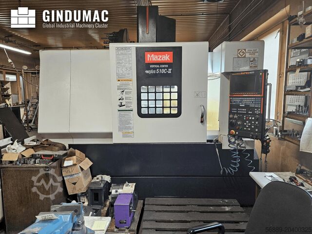 VERTIKALES BEARBEITUNGSZENTRUM Mazak NEXUS VCN 510C-II