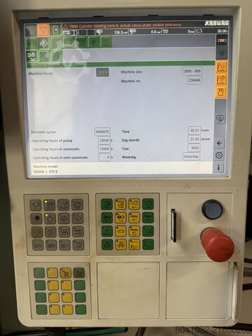Spritzgießmaschine Arburg ALLROUNDER 570 E 2000-800