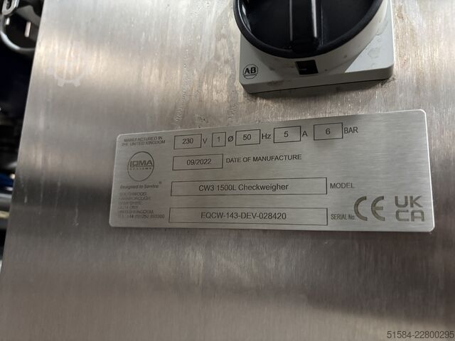 Checkweigher Loma CW3