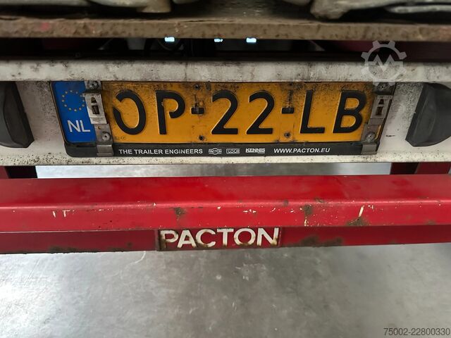 Schiebeplanen Pacton alu sideboards / hardwooden floor / BPW + drumb...