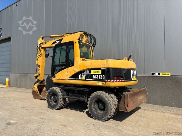 Radbagger CAT M 313 C (Low verified hours)
