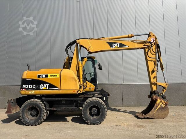 Radbagger CAT M 313 C (Low verified hours)