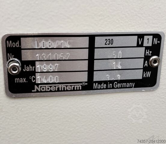Nabertherm Ofen L 08/14 Nabertherm L 08/14