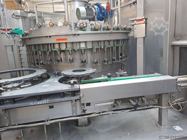 Monoblock-Abfüllanlage für alkoholische Getränke Krones VHK 032 / SV 08