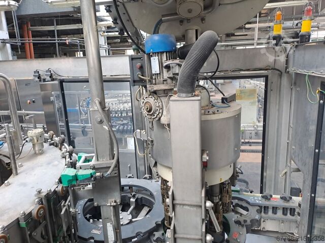 Monoblock-Abfüllanlage für alkoholische Getränke Krones VHK 032 / SV 08