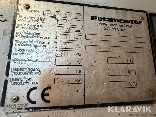 High-pressure cleaner Dynajet 500TH