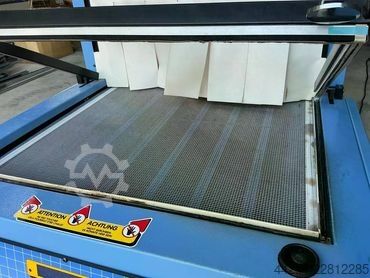 Pactur Ladypack 80-S1 Winkelschweißmaschine mit Folien Schrumpftunnel  