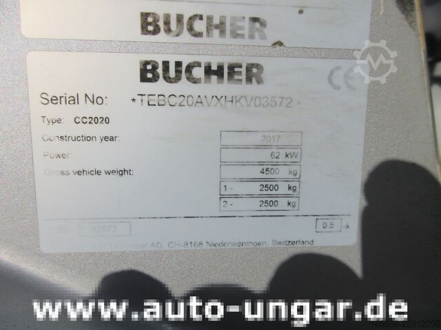 Kehrmaschine Bucher CityCat CC 2020 Euro 6 Hochdruckreiniger