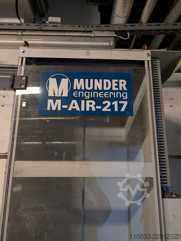Extraction system MUNDER Ausblasanlage M-AIR-217