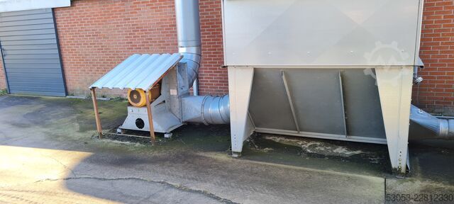 Stationäre Absauganlage, Durchblas-System Schuko Ecovar 04 2020/25/125