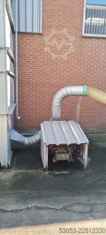Stationäre Absauganlage, Durchblas-System Schuko Ecovar 04 2020/25/125
