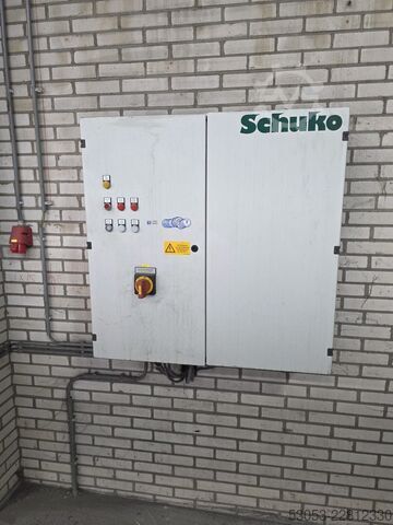 Stationäre Absauganlage, Durchblas-System Schuko Ecovar 04 2020/25/125