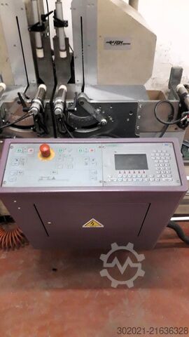 Double head cutting saw Alu/PVC Fom Industrie Blitz Alva 450 B
