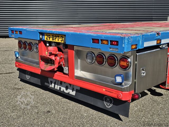 Ladepritsche Scania R520 V8 8x2/6 / HMF 70 tm + JUMBO AANHANGER