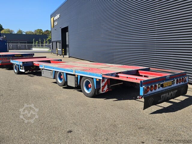 Ladepritsche Scania R520 V8 8x2/6 / HMF 70 tm + JUMBO AANHANGER