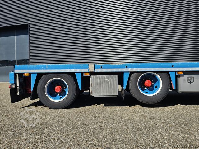 Ladepritsche Scania R520 V8 8x2/6 / HMF 70 tm + JUMBO AANHANGER