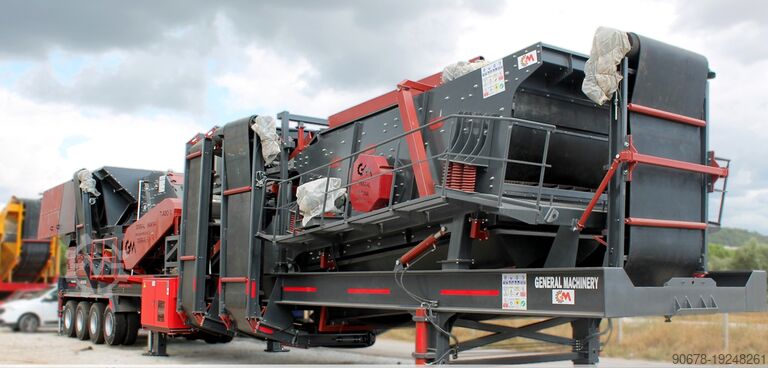 Crushing equipment Mobile Limestone Crusher Plant GNR 03