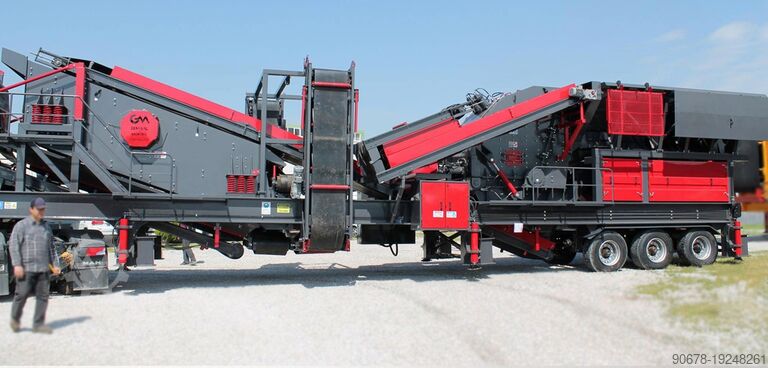 Crushing equipment Mobile Limestone Crusher Plant GNR 03