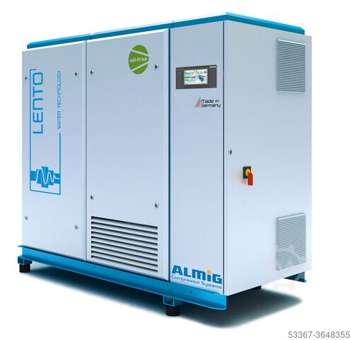 Oil free 15 kW screw compressor ALMIG LENTO 15 - Luftgekuehlt