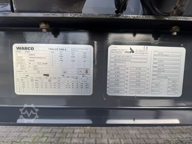 S300CX U-Rockstar 25.9 m³, lift axle Stas S300CX U-Rockstar 25,9m³, Liftachse