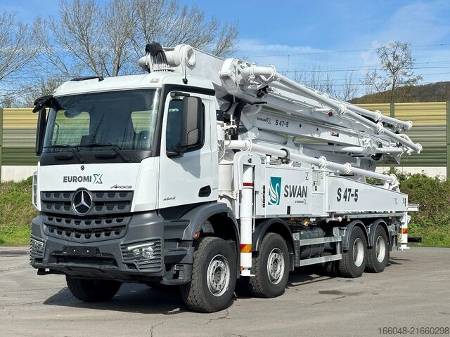 Mixer Mercedes-Benz Arocs 4142 Mercedes-Benz Arocs 5 4542 8x4 SWAN ...