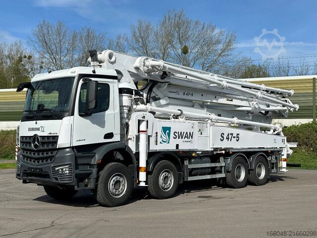 Mixer Mercedes-Benz Arocs 4142 Mercedes-Benz Arocs 5 4542 8x4 SWAN ...