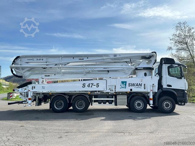 Betonpumpe Mercedes-Benz Arocs 4142 Mercedes-Benz Arocs 5 4542 8x4 SWAN ...