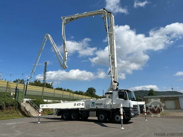 Betonpumpe Mercedes-Benz Arocs 4142 Arocs 5 4142 8x4 SWAN TSP 47-5 160RZ...