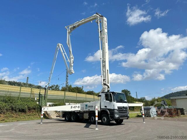 Betonpumpe Mercedes-Benz Arocs 4142 Arocs 5 4142 8x4 SWAN TSP 47-5 160RZ...