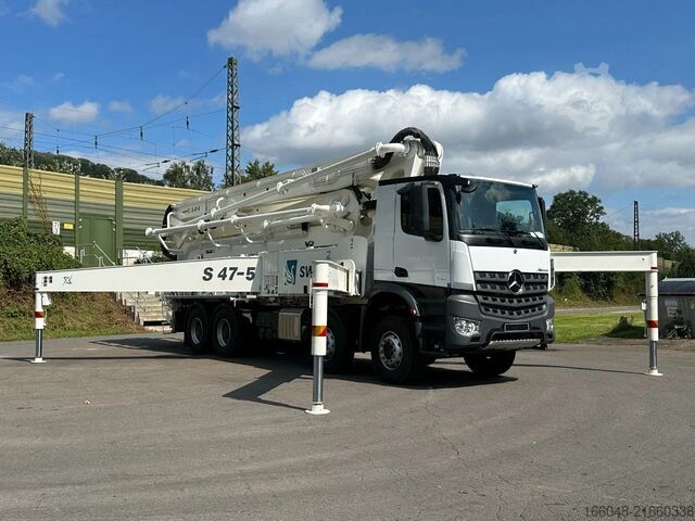 Betonpumpe Mercedes-Benz Arocs 4142 Arocs 5 4142 8x4 SWAN TSP 47-5 160RZ...