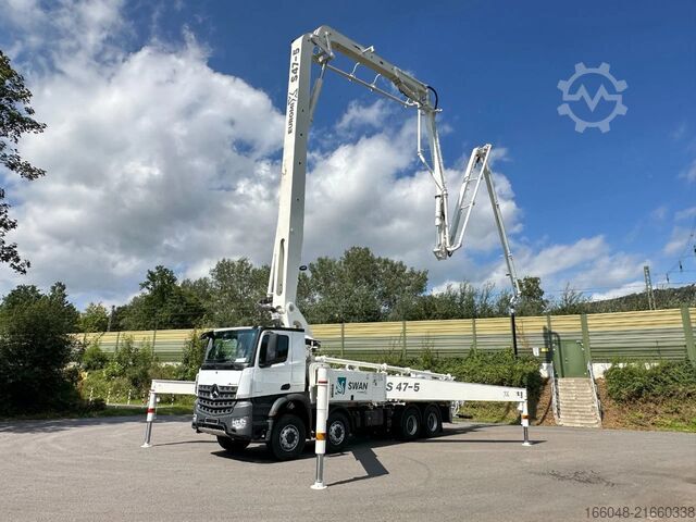 Betonpumpe Mercedes-Benz Arocs 4142 Arocs 5 4142 8x4 SWAN TSP 47-5 160RZ...