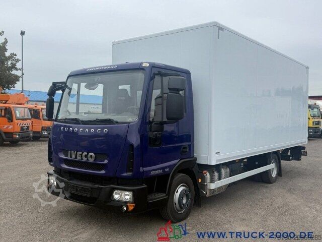 Box truck Iveco 100E22 Koffer LBW MBB Palfinger Klima NUR 185TKM