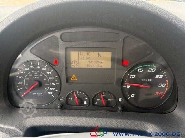 Box truck Iveco 100E22 Koffer LBW MBB Palfinger Klima NUR 185TKM