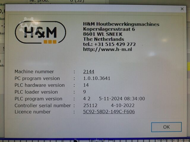 CNC Säge-Fräskombination H&M Houtbewerkingsmachines HM-Z3