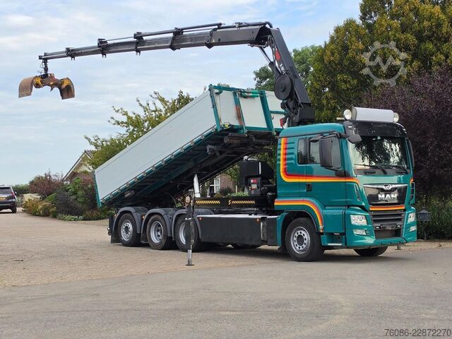 Cable system MAN TGS 35.500 8x4 KRAAN/CONTAINER/KIPPER!! AFSTAND...