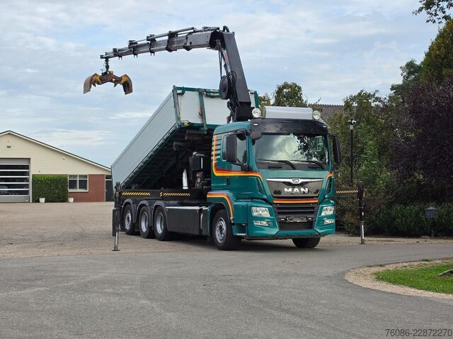 Cable system MAN TGS 35.500 8x4 KRAAN/CONTAINER/KIPPER!! AFSTAND...