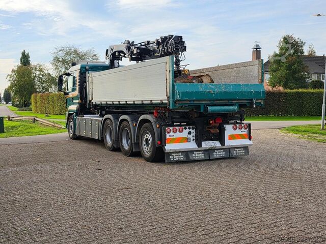 Cable system MAN TGS 35.500 8x4 KRAAN/CONTAINER/KIPPER!! AFSTAND...